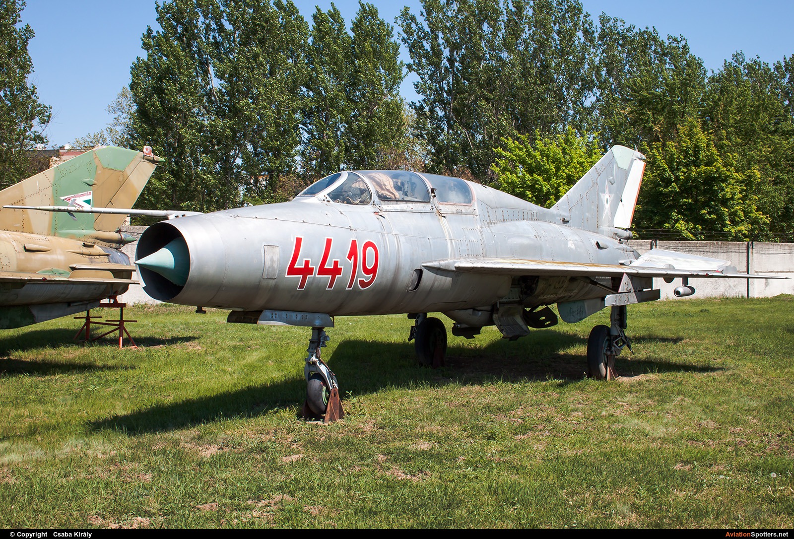 Hungary - Air Force  -  MiG-21UM  (4419) By Csaba Király (Csaba Kiraly)