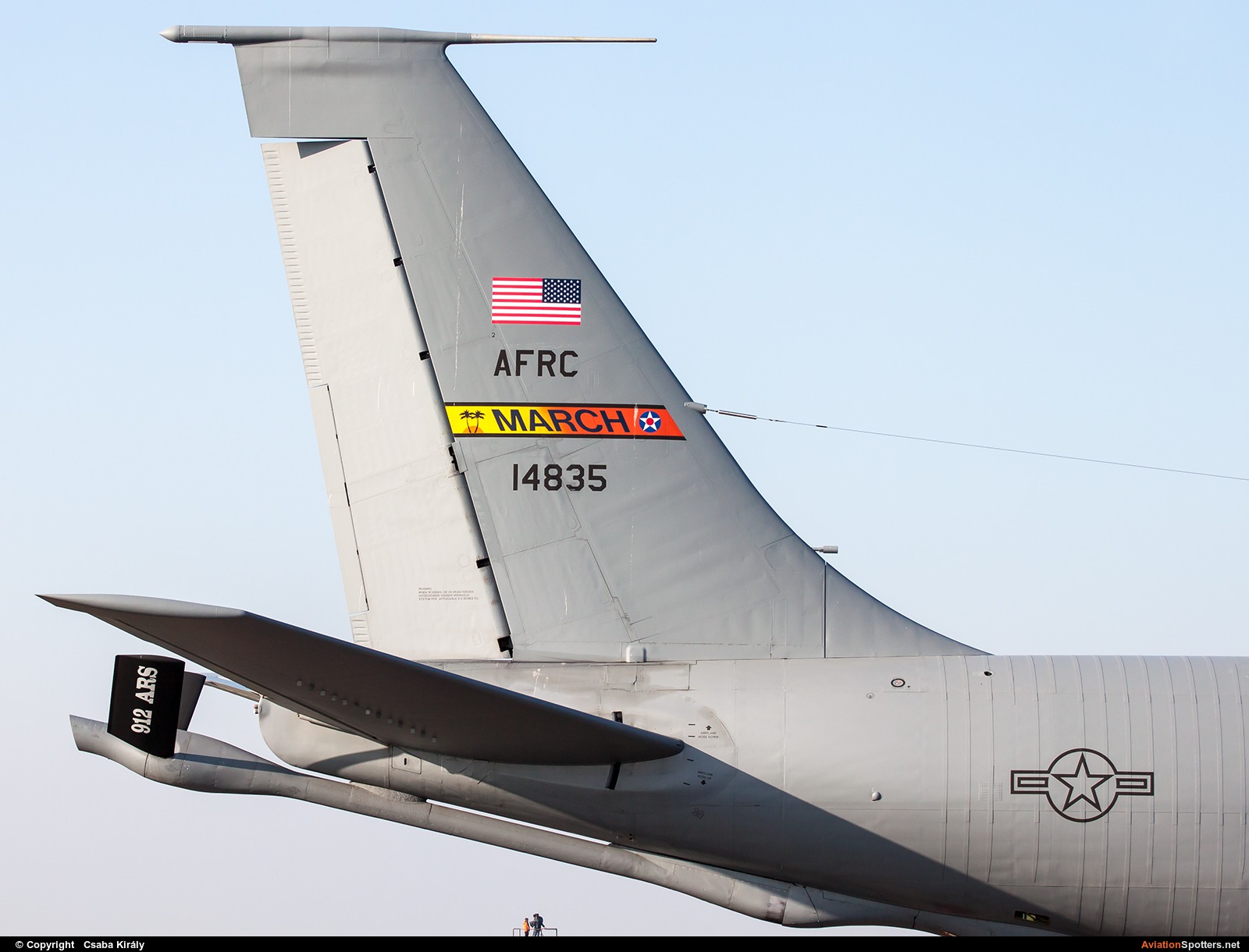 United States Air Force  -  KC-135A Stratotanker  (64-14835) By Csaba Király (Csaba Kiraly)