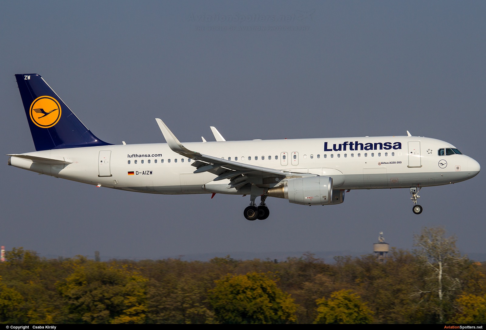 Lufthansa  -  A320  (D-AIZW) By Csaba Király (Csaba Kiraly)