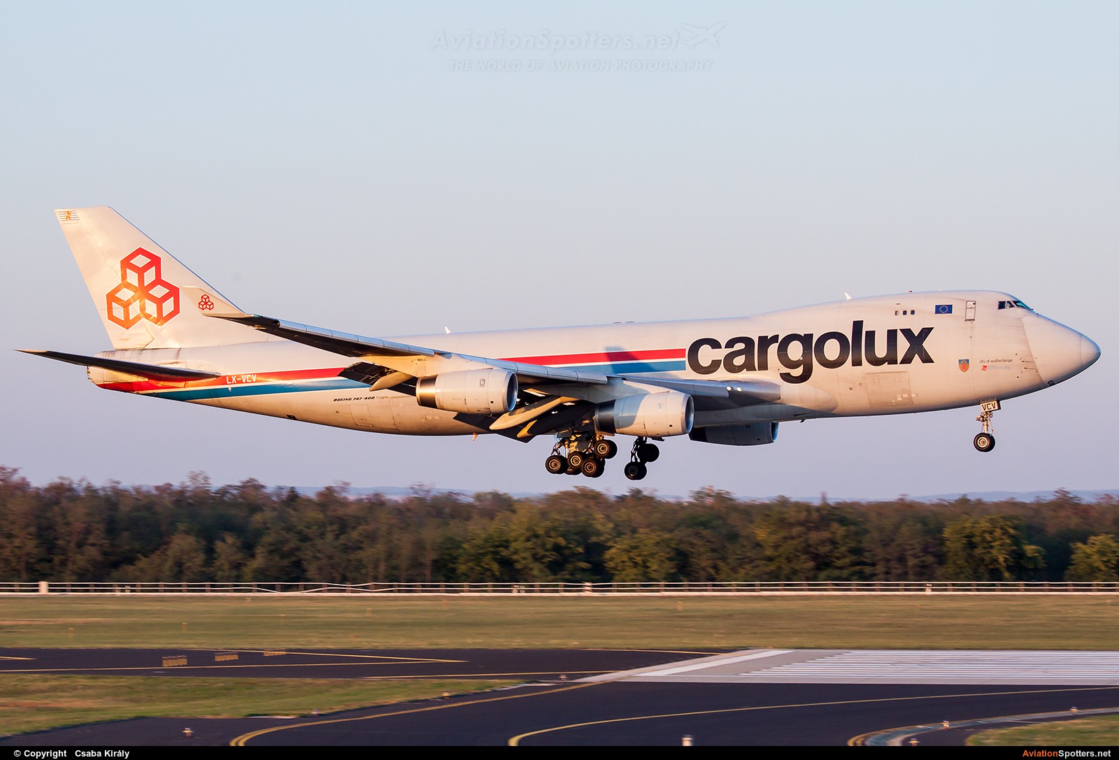 Cargolux  -  747-400F  (LX-VCV) By Csaba Király (Csaba Kiraly)