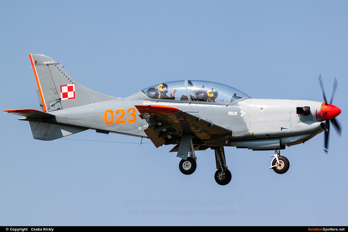 Poland - Air Force  -  PZL-130 Orlik TC-1 - 2  (023) By Csaba Király (Csaba Kiraly)