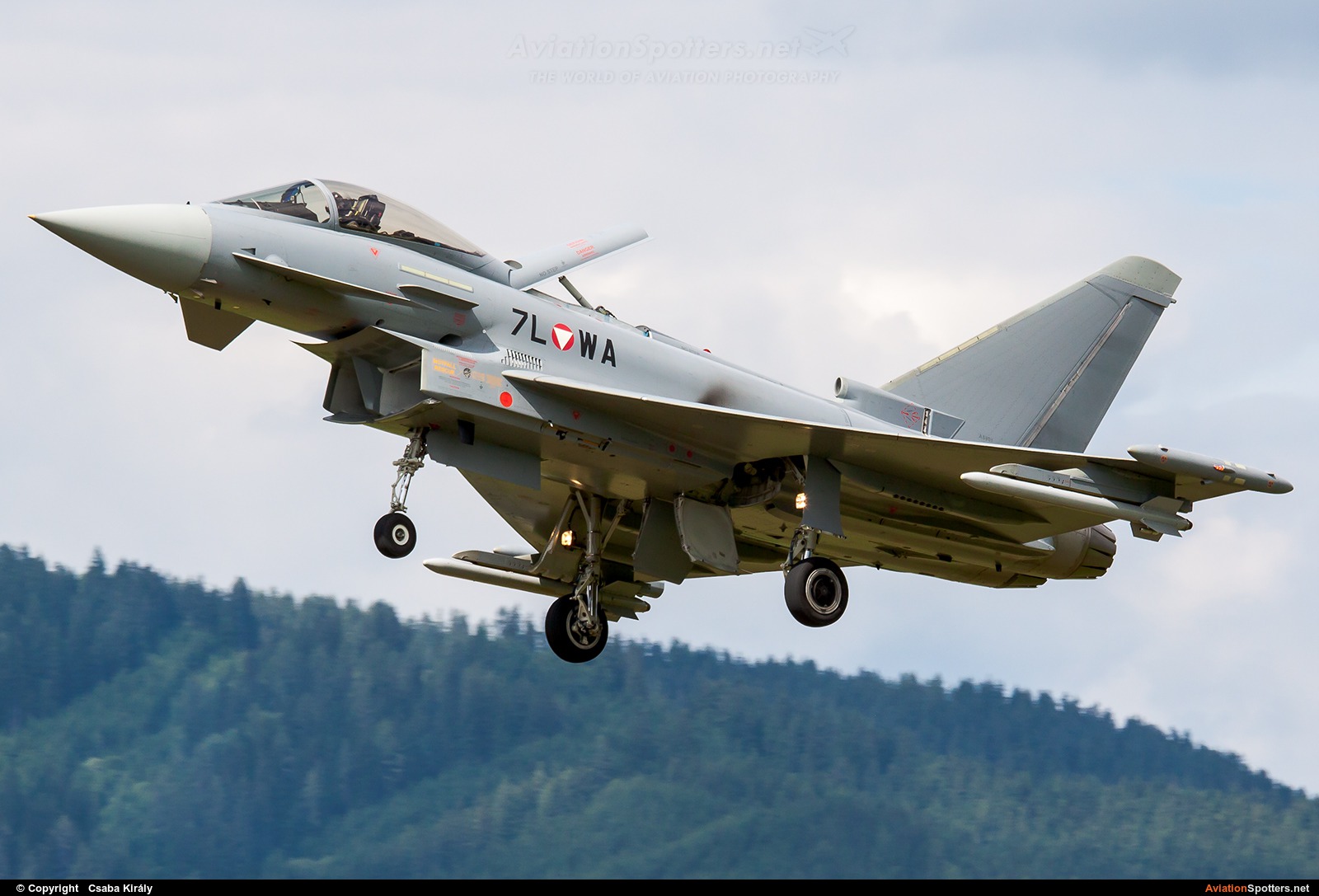 Austria - Air Force  -  EF-2000 Typhoon S  (7L-WA) By Csaba Király (Csaba Kiraly)