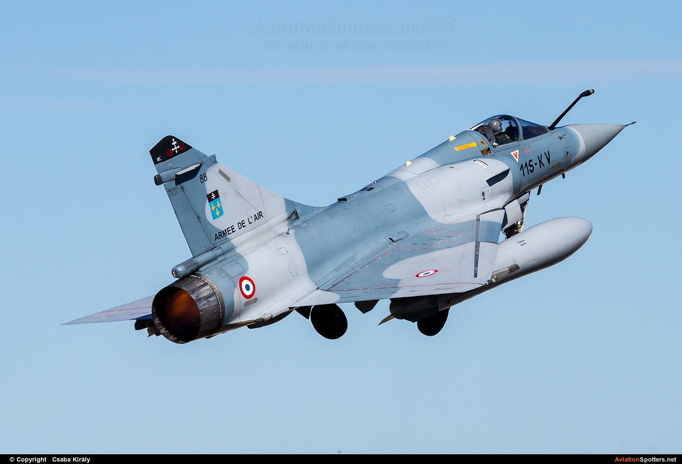 France - Air Force  -  Mirage 2000C  (88) By Csaba Király (Csaba Kiraly)