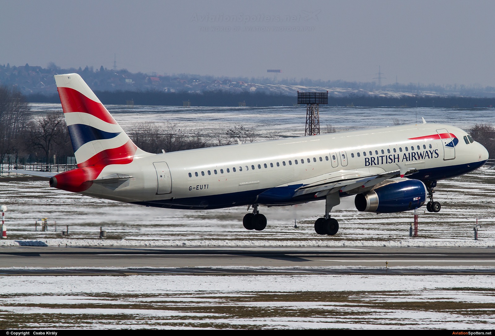British Airways  -  A320-232  (G-EUYI) By Csaba Király (Csaba Kiraly)
