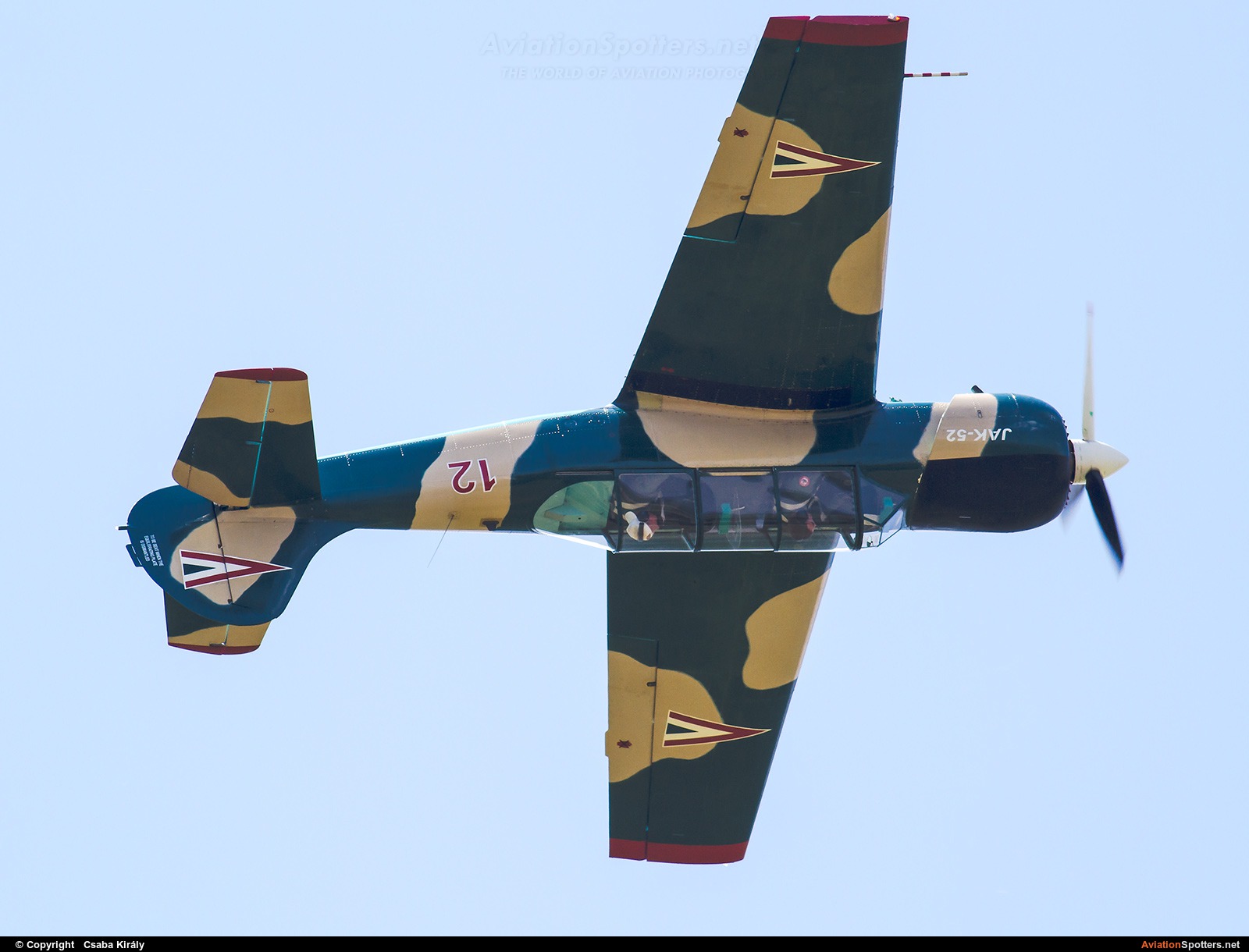 Hungary - Air Force  -  Yak-52  (12) By Csaba Király (Csaba Kiraly)