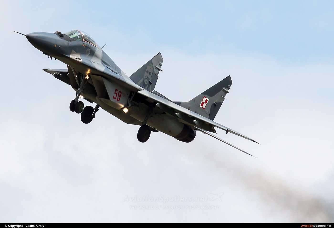 Poland - Air Force  -  MiG-29A  (59) By Csaba Király (Csaba Kiraly)