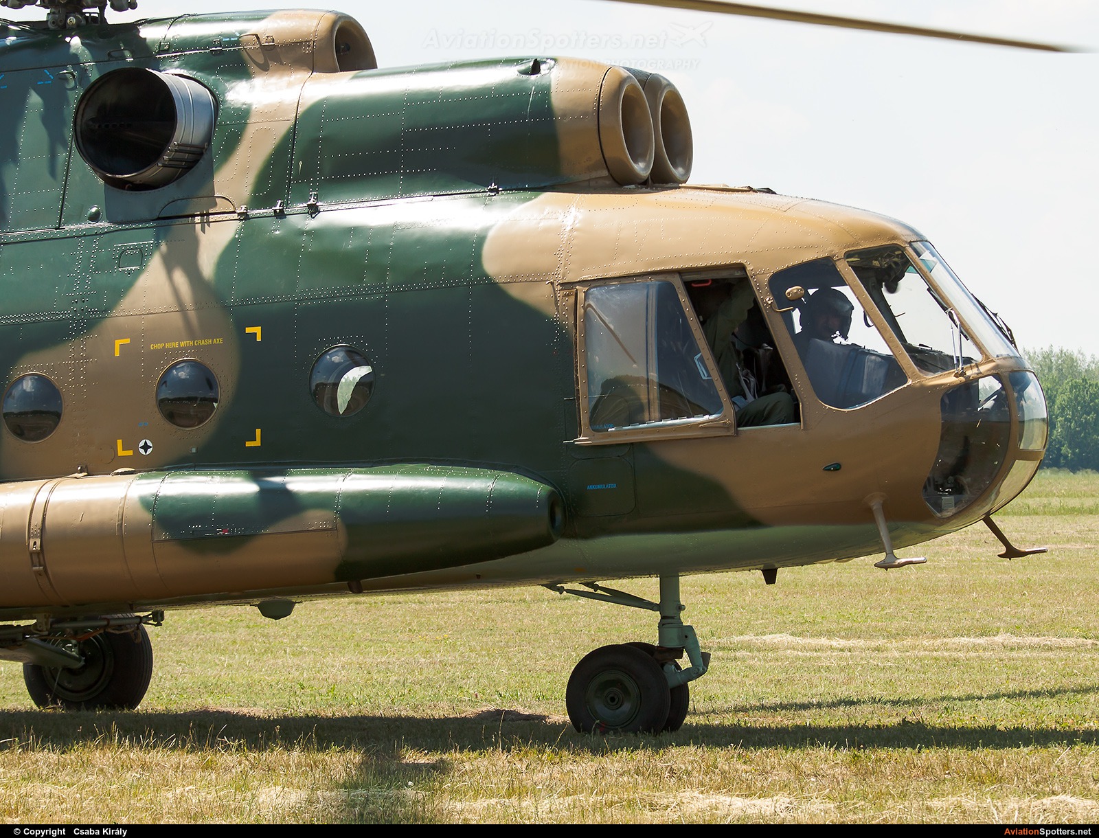 Hungary - Air Force  -  Mi-8T  (3304) By Csaba Király (Csaba Kiraly)