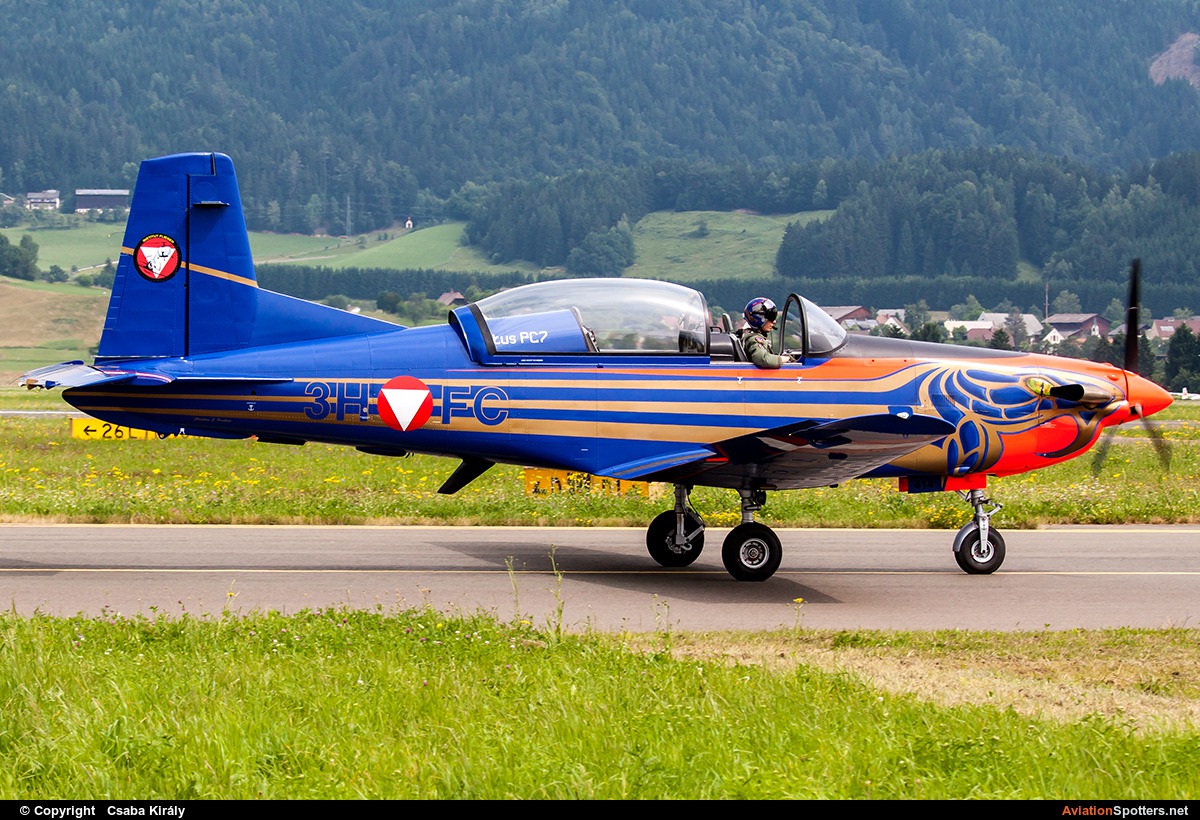 Austria - Air Force  -  PC-7 I & II  (3H-FC) By Csaba Király (Csaba Kiraly)