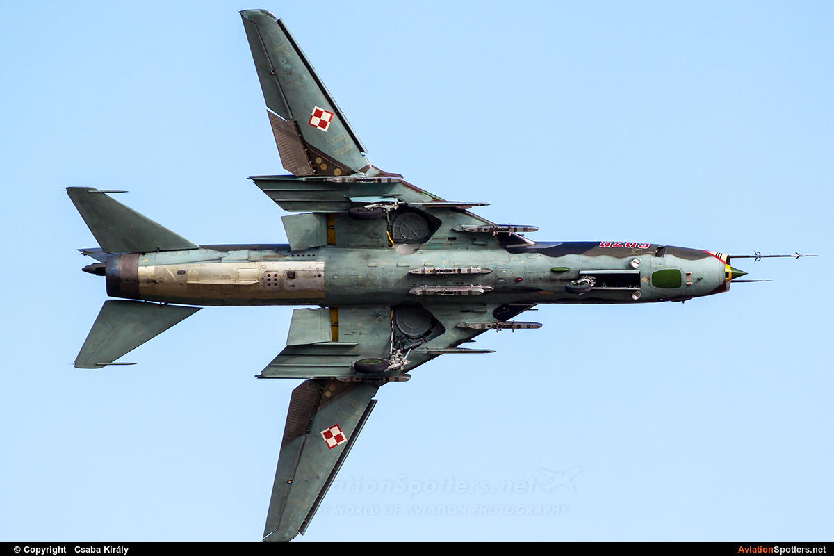 Poland - Air Force  -  Su-22M-4  (8205) By Csaba Király (Csaba Kiraly)