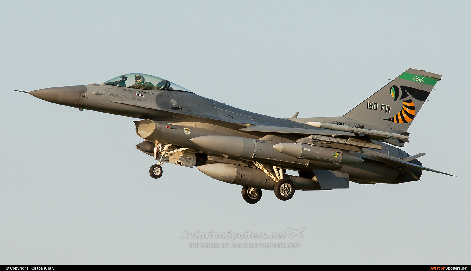 USA - Air Force  -  F-16C Fighting Falcon  (89-2098) By Csaba Király (Csaba Kiraly)