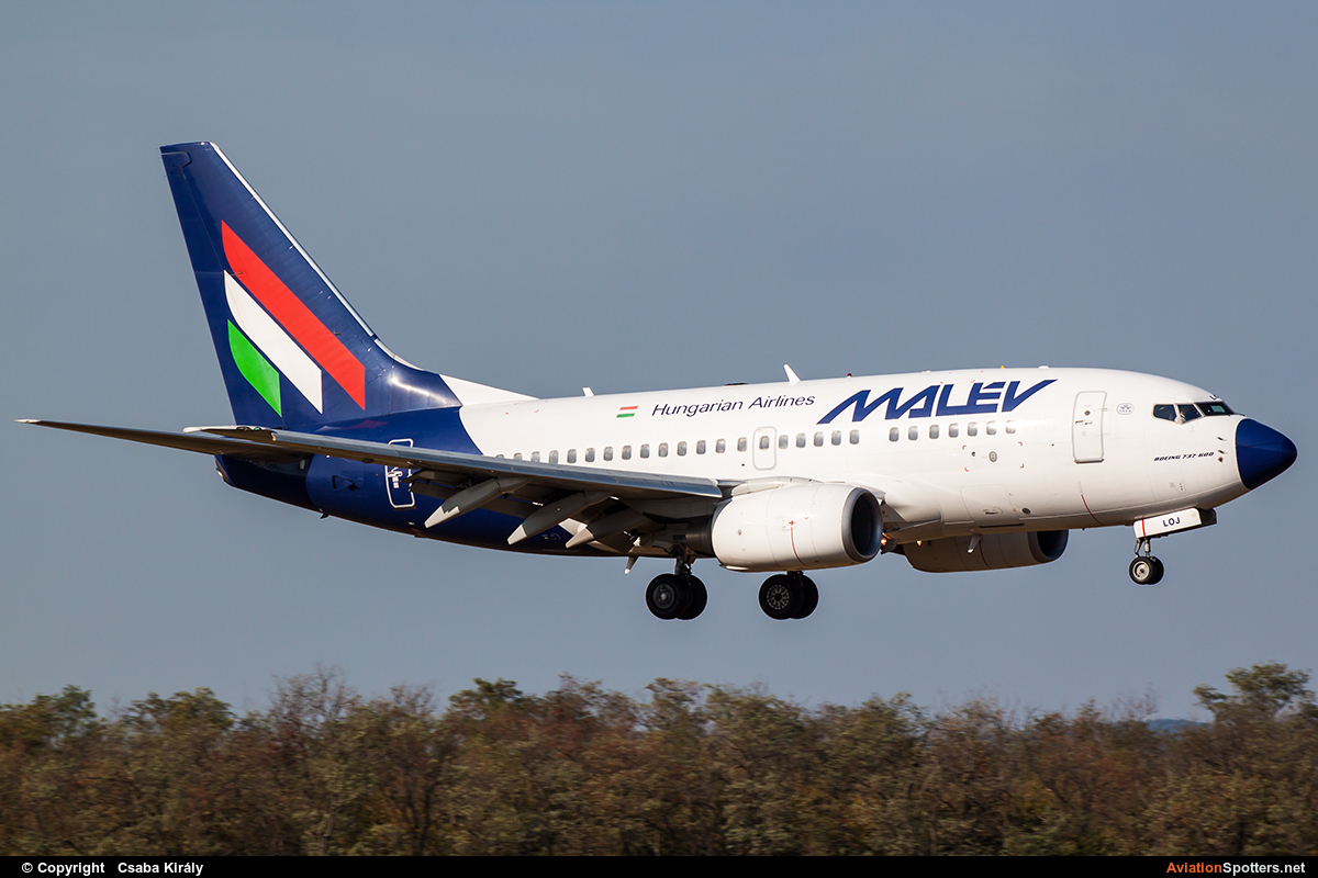 Malev  -  737-600  (HA-LOJ) By Csaba Király (Csaba Kiraly)