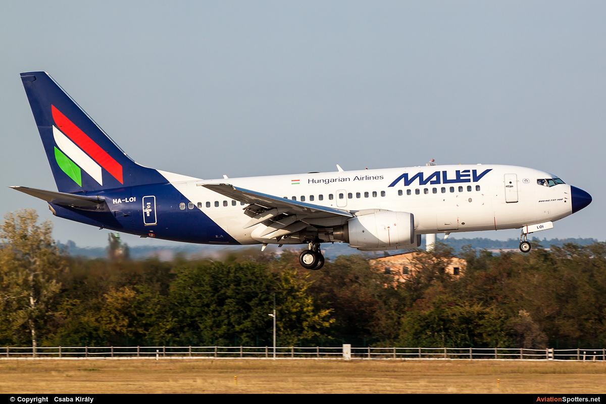 Malev  -  737-700  (HA-LOI) By Csaba Király (Csaba Kiraly)