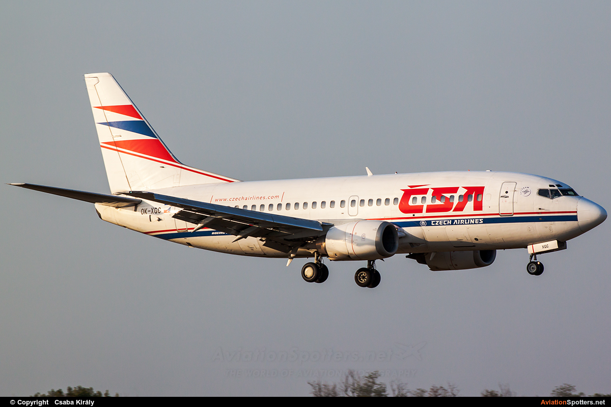   737-500  (OK-XGC) By Csaba Király (Csaba Kiraly)