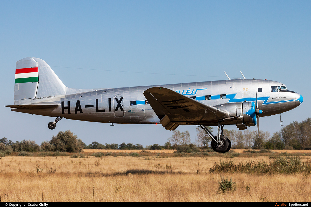 Malev Sunflower Aviation (Gold Timer Foundation)  -  Li-2  (HA-LIX) By Csaba Király (Csaba Kiraly)