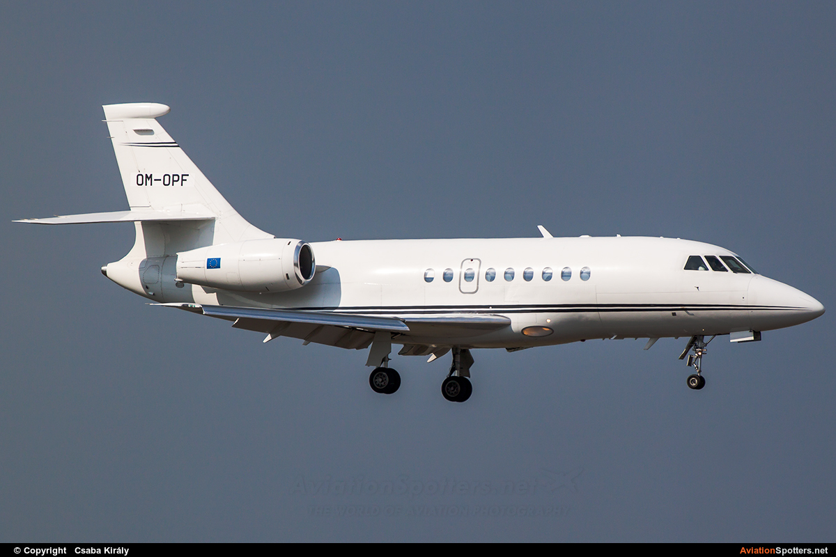 Opera Jet  -  Falcon 2000LX  (OM-OPF) By Csaba Király (Csaba Kiraly)