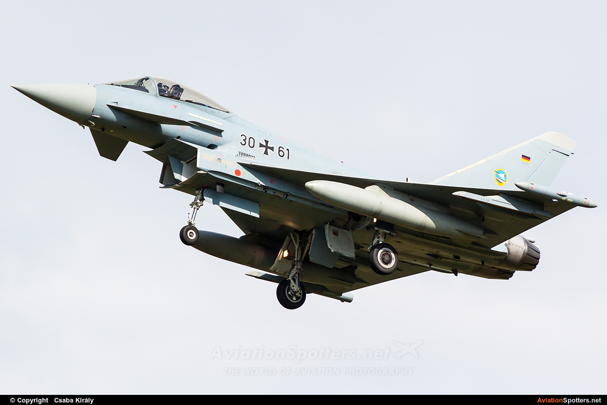 Germany - Air Force  -  EF-2000 Typhoon S  (30-61) By Csaba Király (Csaba Kiraly)