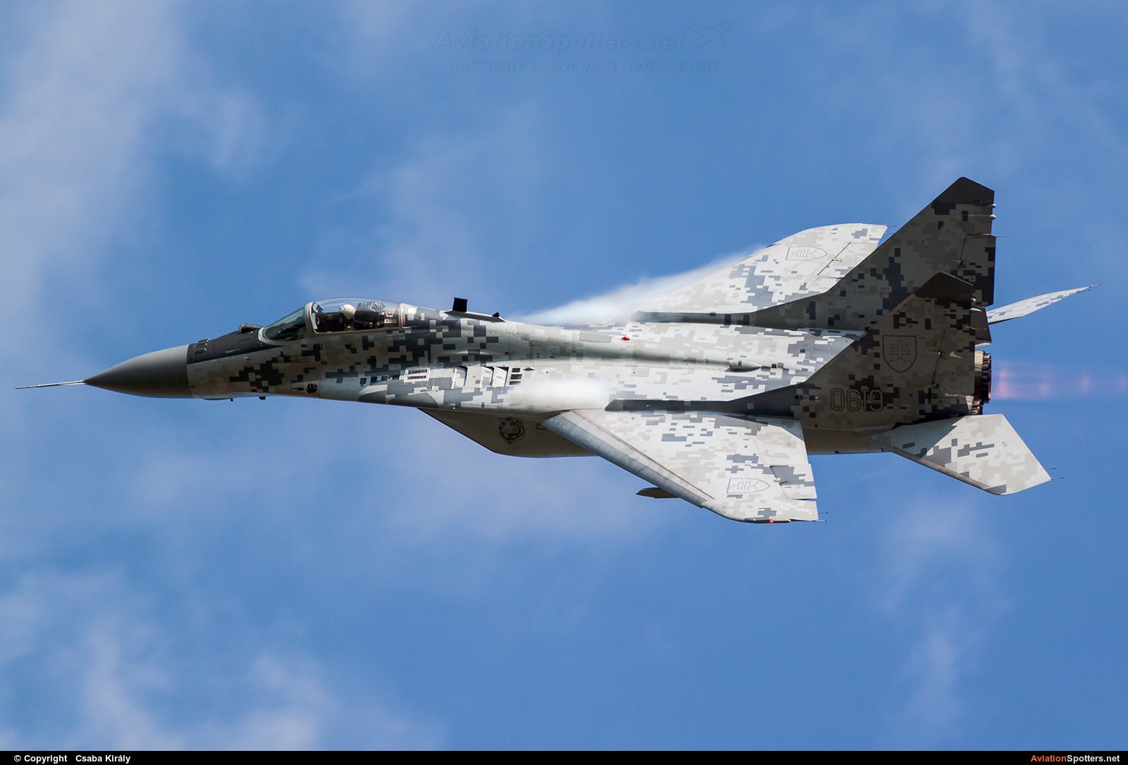 Slovakia - Air Force  -  MiG-29AS  (0619) By Csaba Király (Csaba Kiraly)