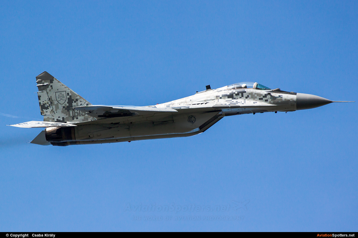 Slovakia - Air Force  -  MiG-29AS  (0619) By Csaba Király (Csaba Kiraly)