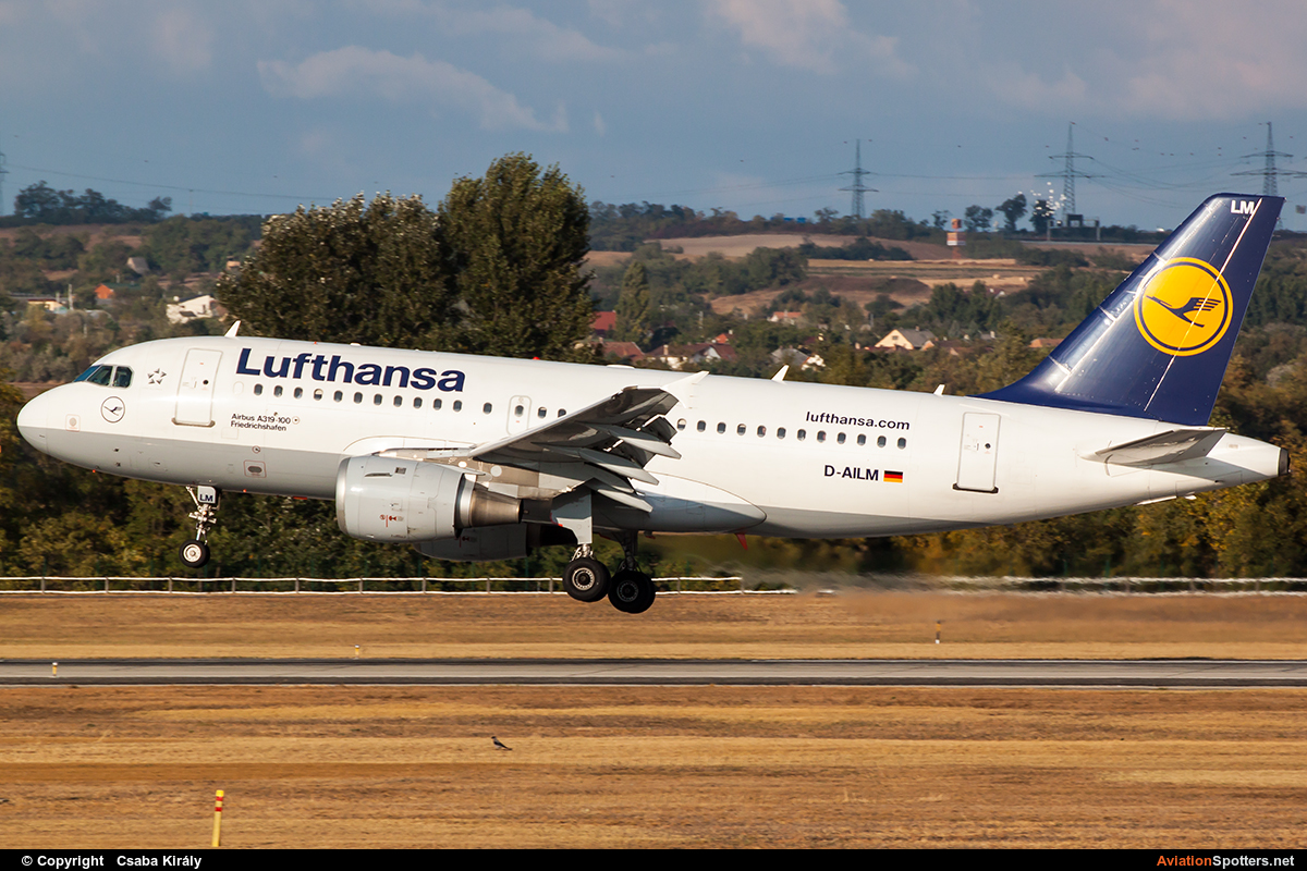 Lufthansa  -  A319  (D-AILM) By Csaba Király (Csaba Kiraly)