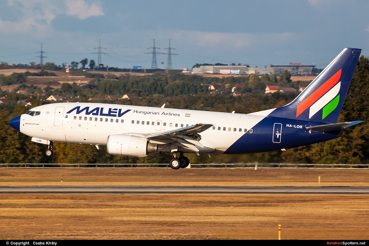 Malev  -  737-700  (HA-LOR) By Csaba Király (Csaba Kiraly)