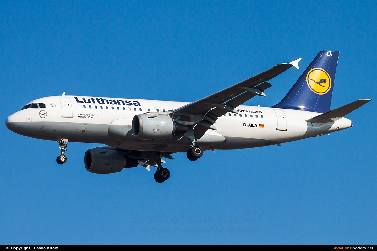 Lufthansa  -  A319  (D-AILA) By Csaba Király (Csaba Kiraly)