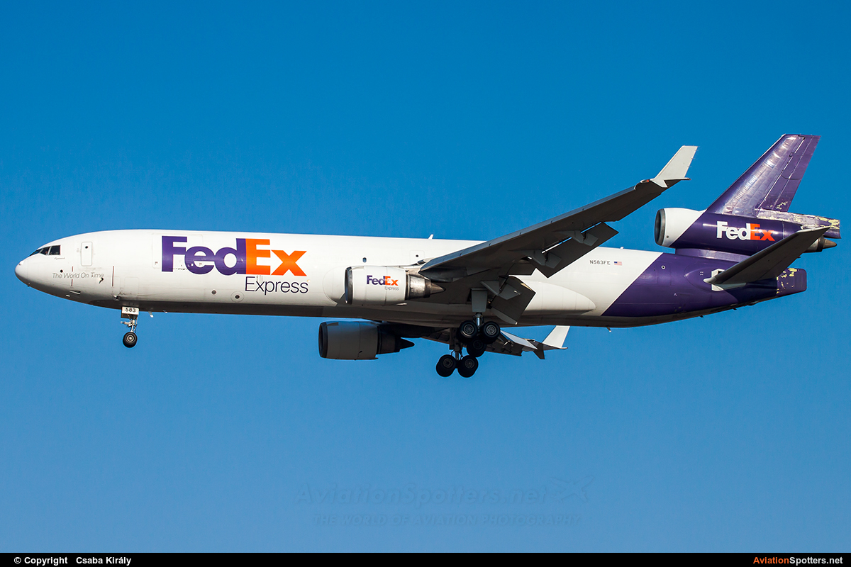 FedEx Federal Express  -  MD-11F  (N583FE) By Csaba Király (Csaba Kiraly)
