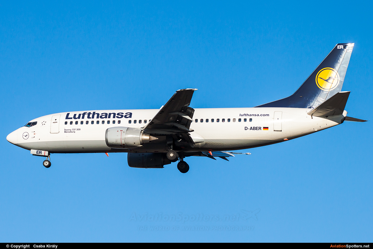 Lufthansa  -  737-300  (D-ABER) By Csaba Király (Csaba Kiraly)
