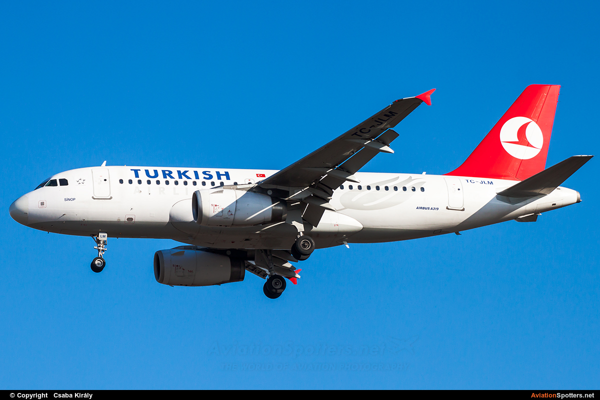 Turkish Airlines  -  A319  (TC-JLM) By Csaba Király (Csaba Kiraly)