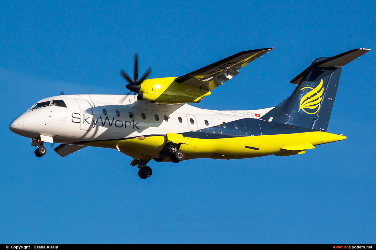 Sky Work Airlines  -  Do.328  (HB-AES) By Csaba Király (Csaba Kiraly)
