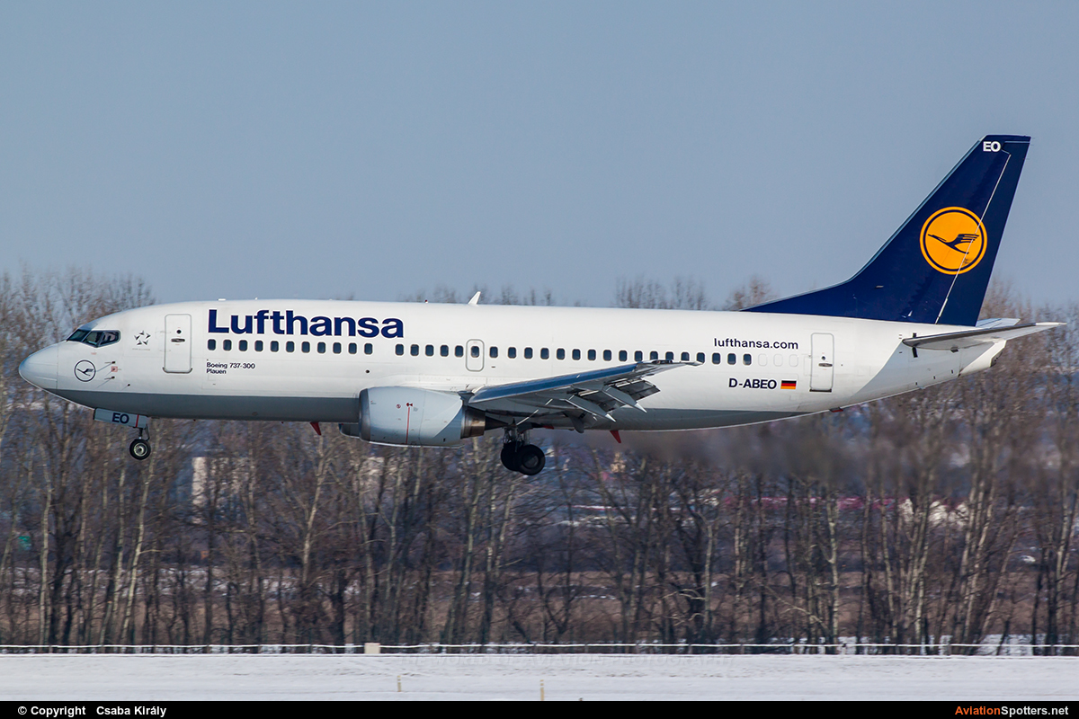 Lufthansa  -  737-300  (D-ABEO) By Csaba Király (Csaba Kiraly)