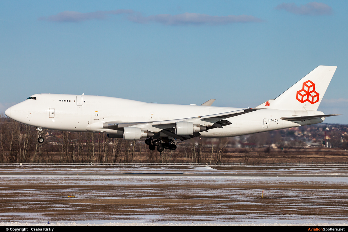 Cargolux  -  747-400BCF  (LX-ACV) By Csaba Király (Csaba Kiraly)