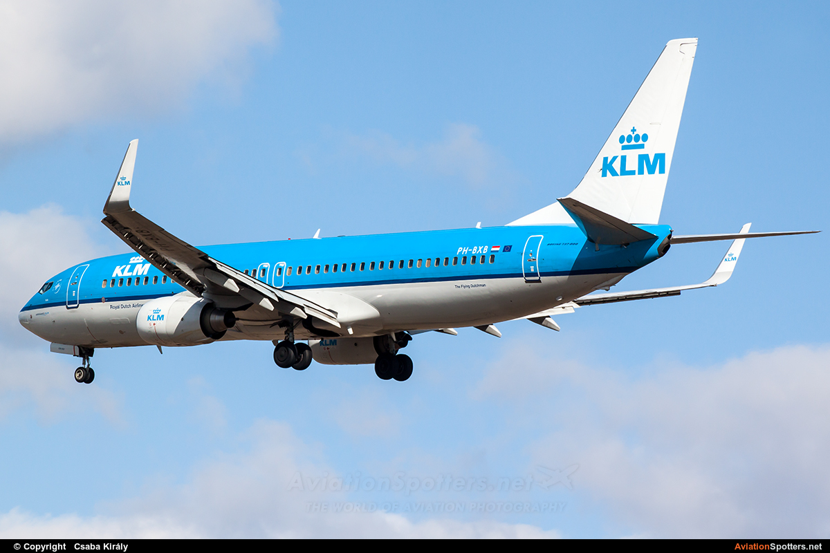 KLM  -  737-800  (PH-BXB) By Csaba Király (Csaba Kiraly)