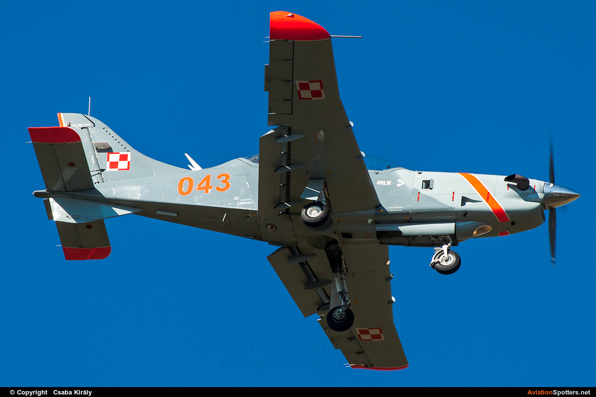 Poland - Air Force  -  PZL-130 Orlik TC-1 - 2  (043) By Csaba Király (Csaba Kiraly)