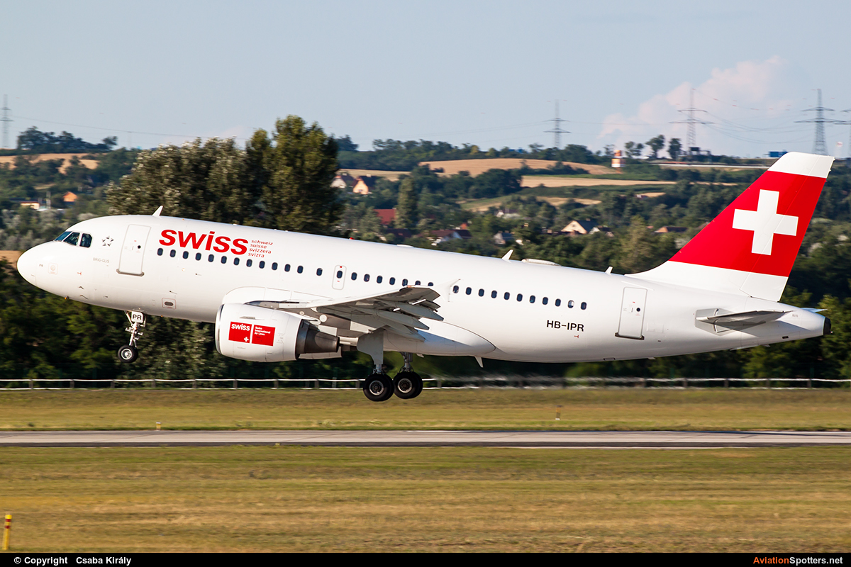 Swiss International  -  A319  (HB-IPR) By Csaba Király (Csaba Kiraly)