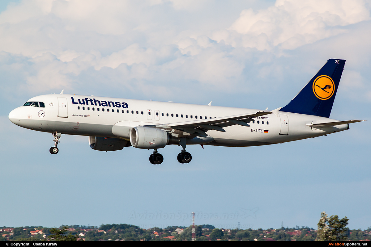 Lufthansa  -  A320  (D-AIZE) By Csaba Király (Csaba Kiraly)