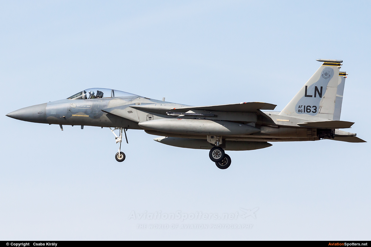 USA - Air Force  -  F-15C Eagle  (86-0163) By Csaba Király (Csaba Kiraly)