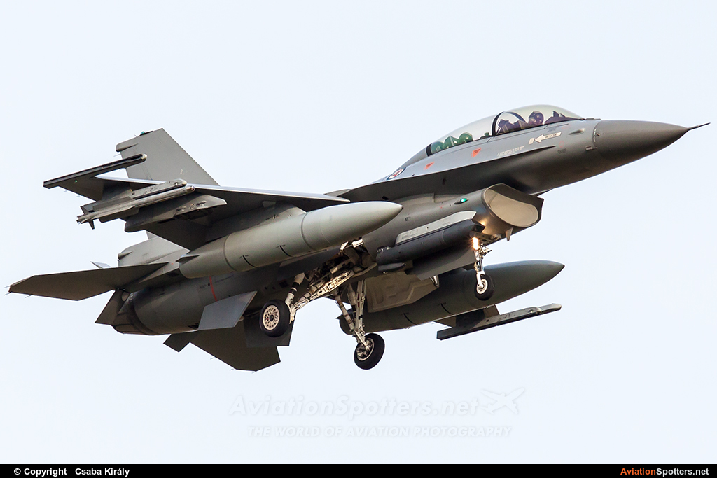 Norway - Air Force  -  F-16B Fighting Falcon  (305) By Csaba Király (Csaba Kiraly)