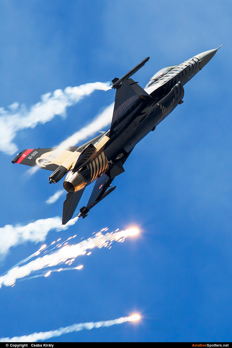 Turkey - Air Force  -  F-16C Fighting Falcon  (91-0011) By Csaba Király (Csaba Kiraly)