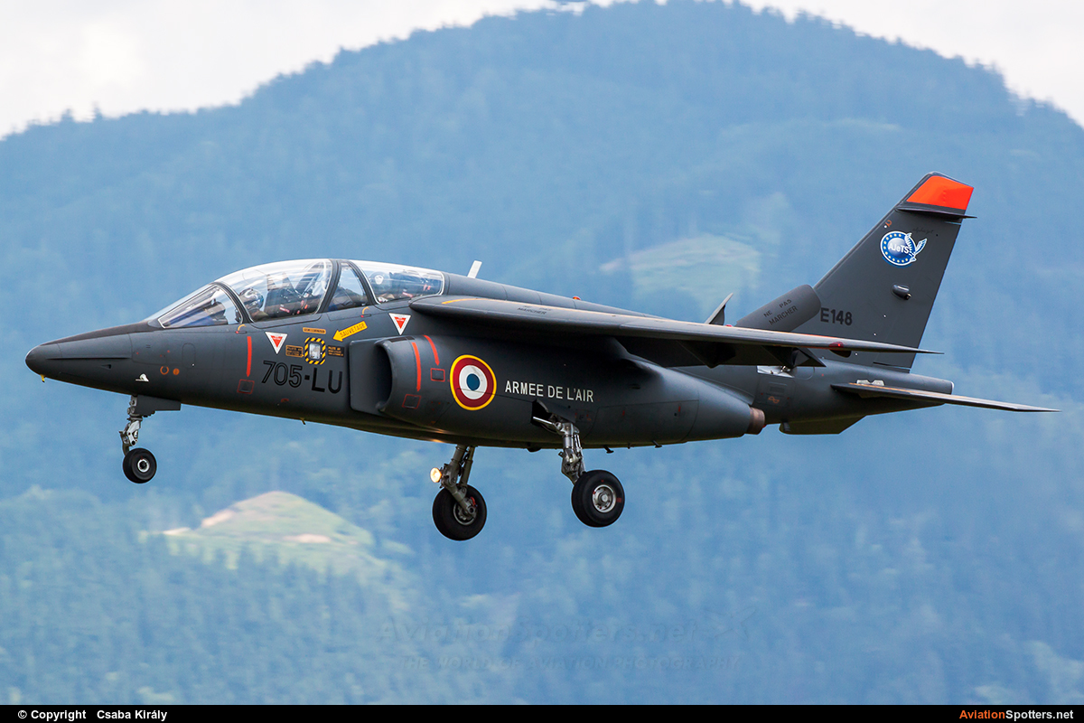 France - Air Force  -  Alpha Jet E  (E148) By Csaba Király (Csaba Kiraly)