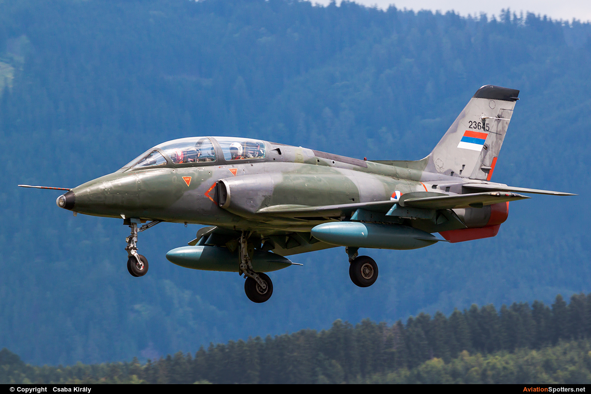 Serbia - Air Force  -  Soko G-4 Super Galeb  (23645) By Csaba Király (Csaba Kiraly)