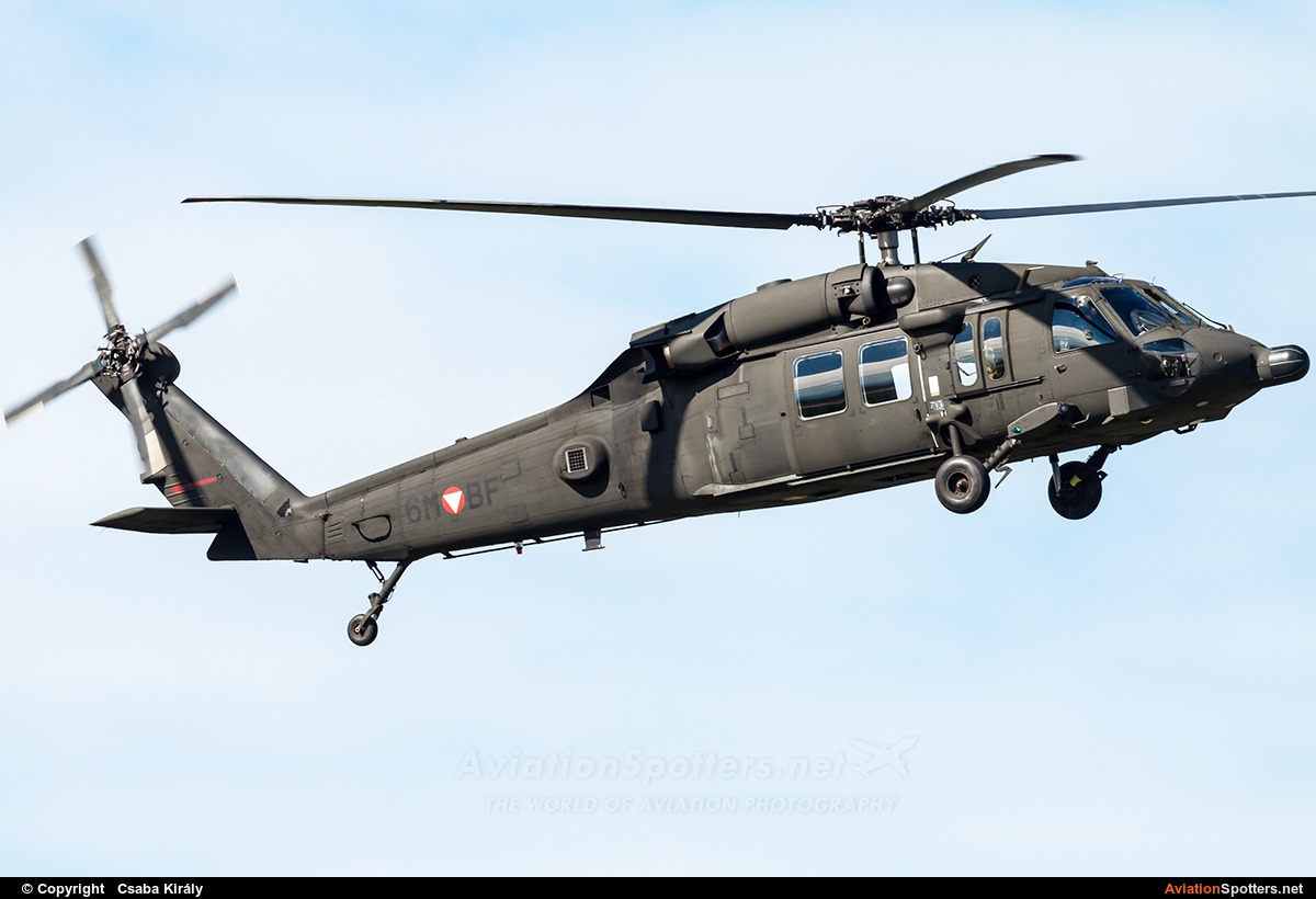 Austria - Air Force  -  S-70A Black Hawk  (6M-BF) By Csaba Király (Csaba Kiraly)