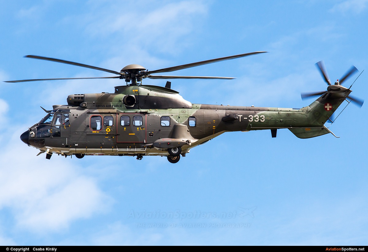 Switzerland - Air Force  -  AS532 Cougar  (T-333) By Csaba Király (Csaba Kiraly)