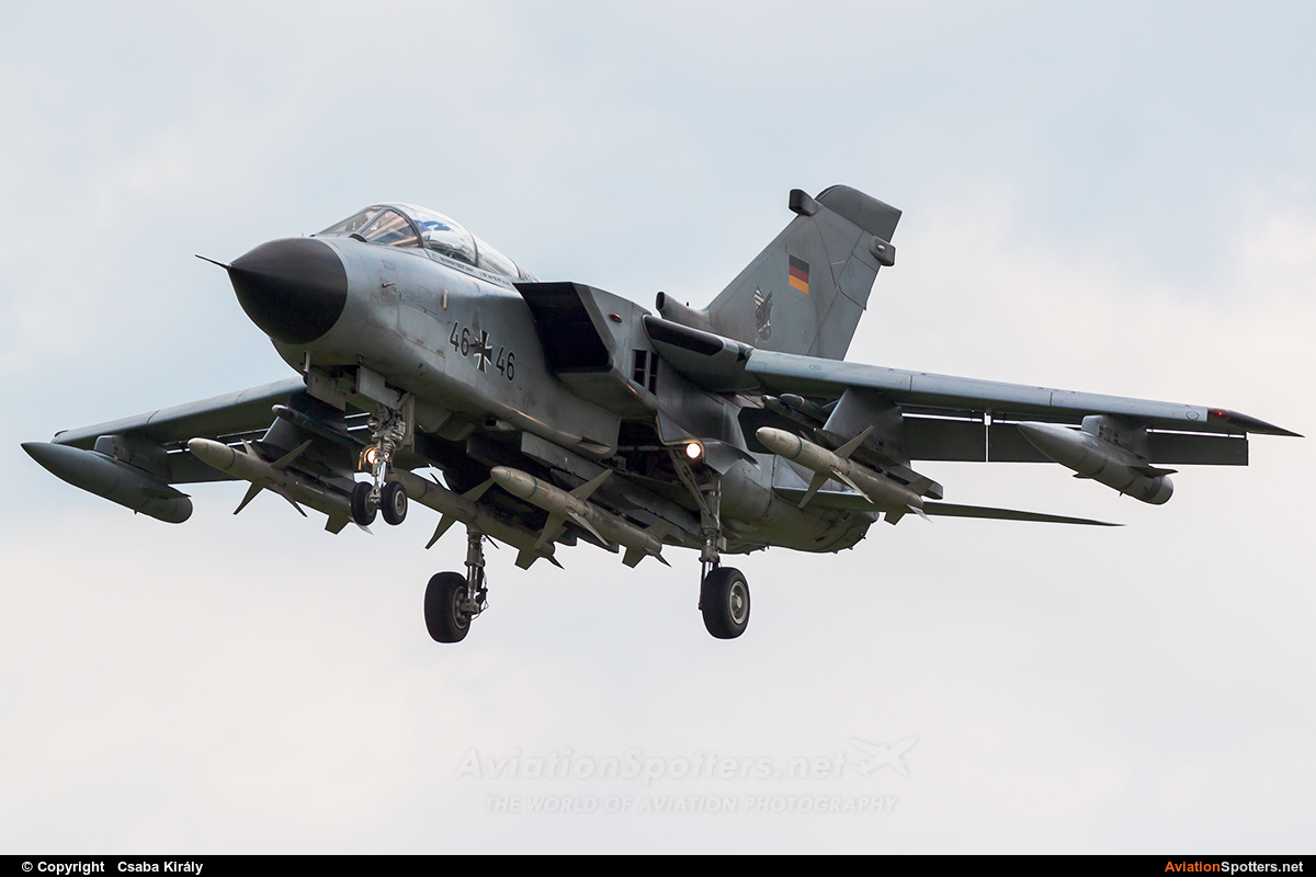 Germany - Air Force  -  Tornado - ECR  (46-46) By Csaba Király (Csaba Kiraly)
