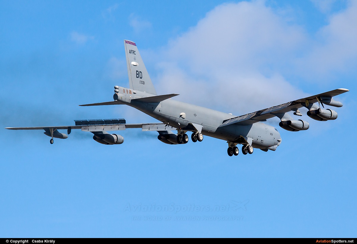 USA - Air Force  -  B-52H Stratofortress  (61-0031) By Csaba Király (Csaba Kiraly)