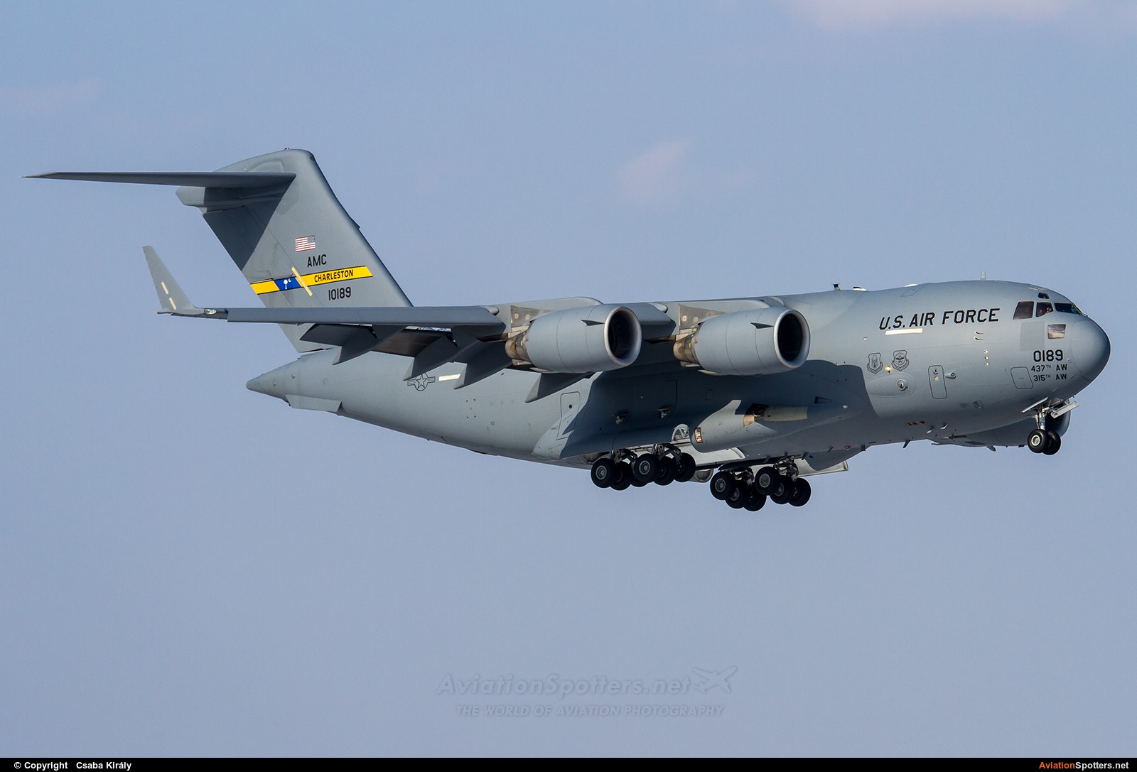 United States Air Force  -  C-17A Globemaster III  (01-0189) By Csaba Király (Csaba Kiraly)