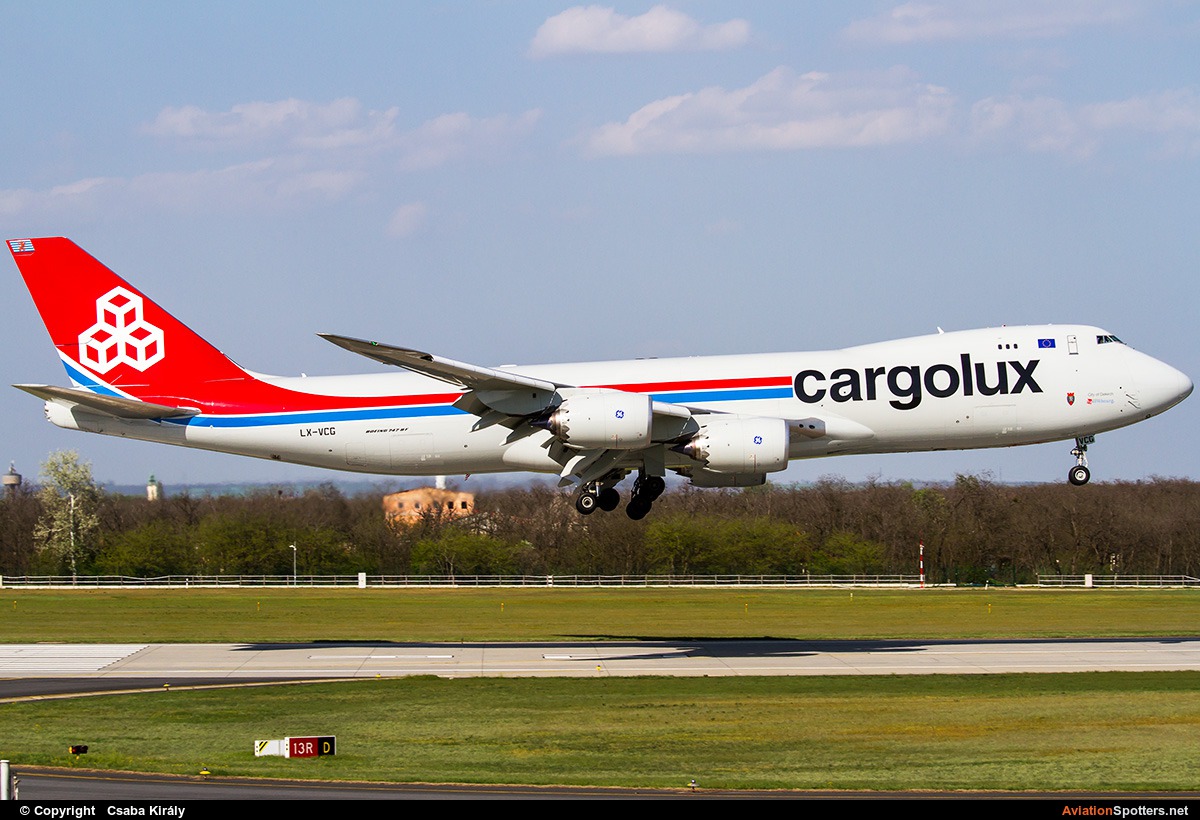 Cargolux  -  747-8R7F  (LX-VCG) By Csaba Király (Csaba Kiraly)