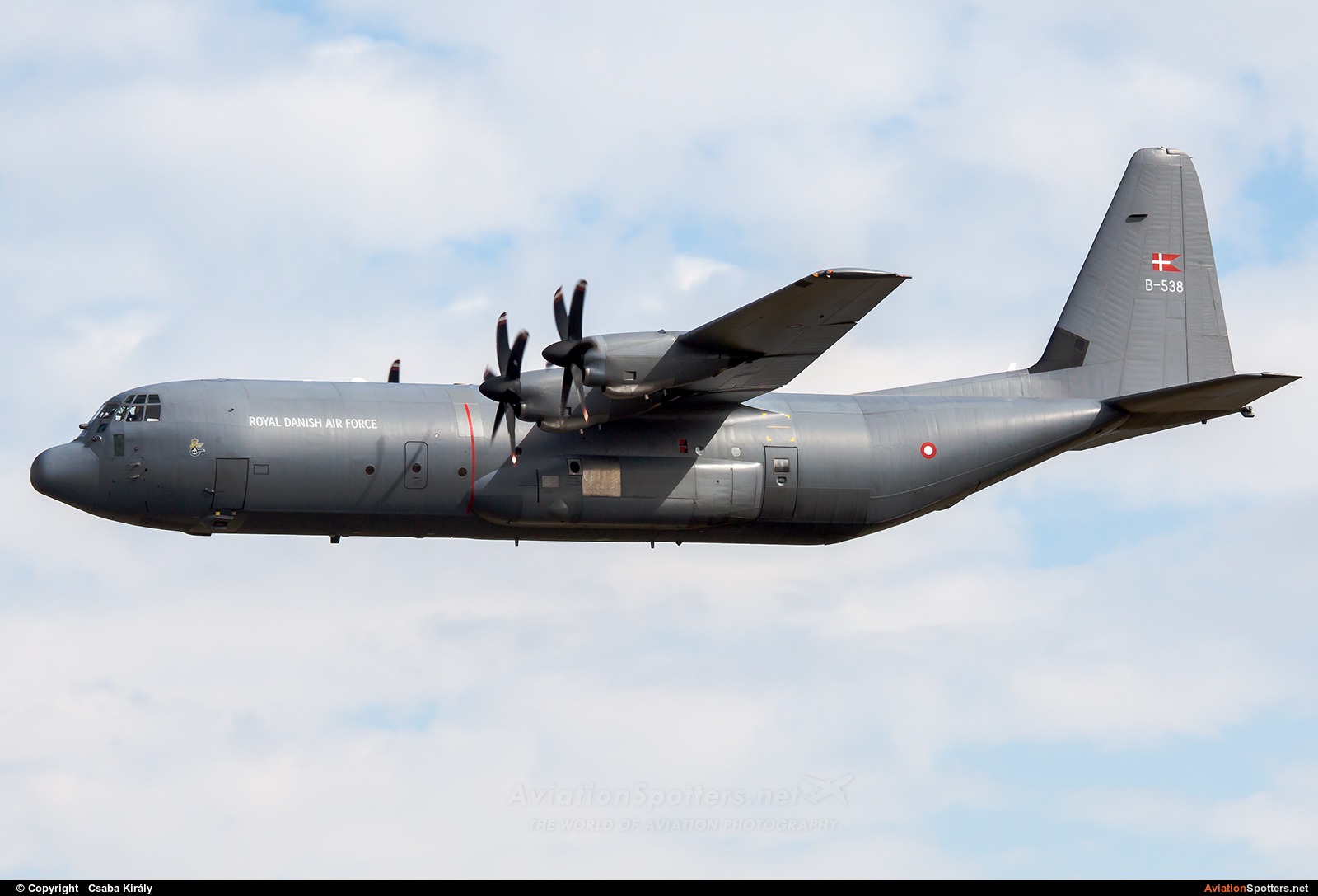 Denmark - Air Force  -  C-130J Hercules  (B-538) By Csaba Király (Csaba Kiraly)