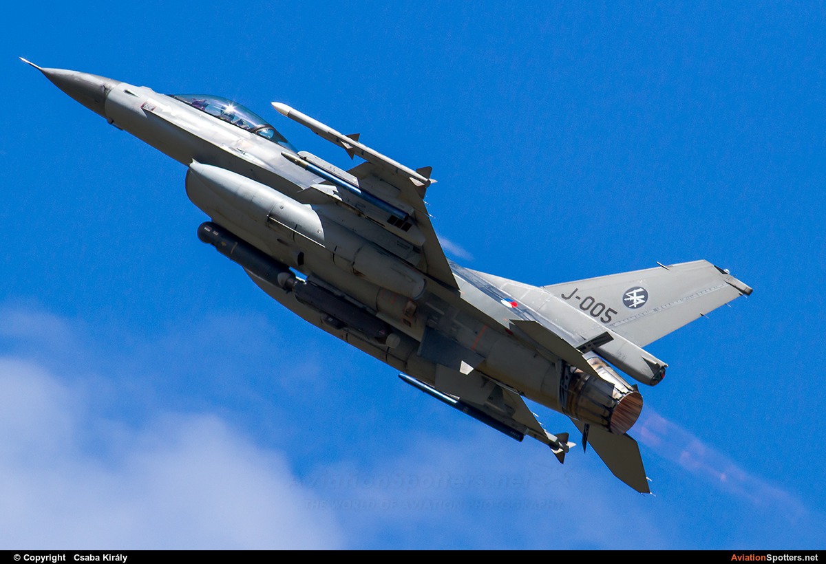 Netherlands - Air Force  -  F-16AM Fighting Falcon  (J-005) By Csaba Király (Csaba Kiraly)