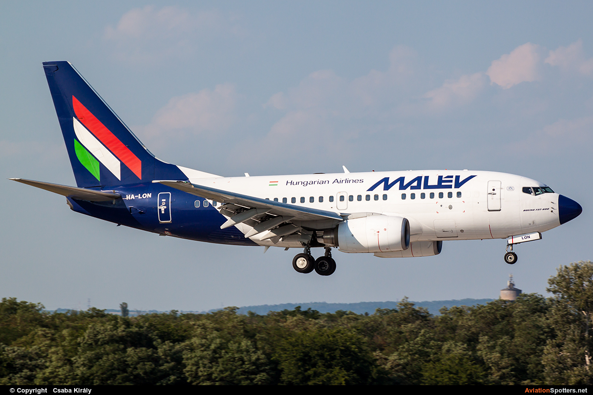 Malev  -  737-600  (HA-LON) By Csaba Király (Csaba Kiraly)