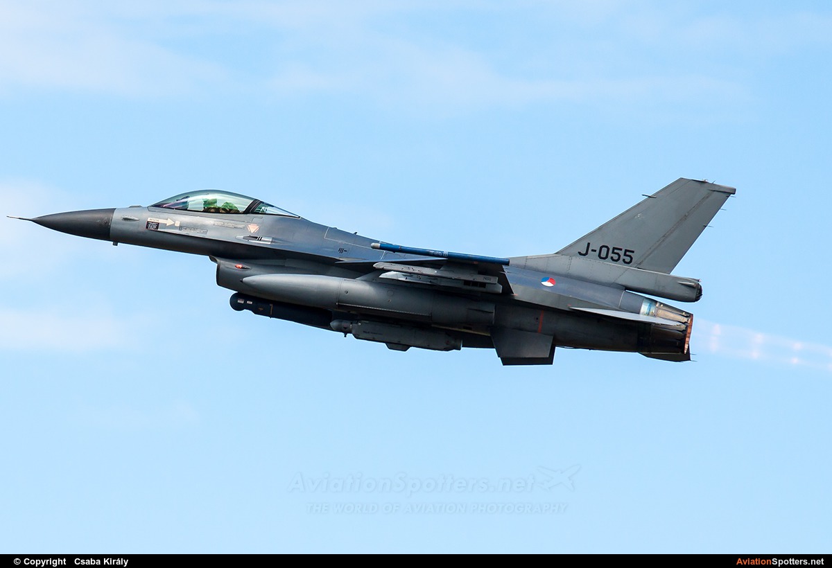 Netherlands - Air Force  -  F-16AM Fighting Falcon  (J-055) By Csaba Király (Csaba Kiraly)